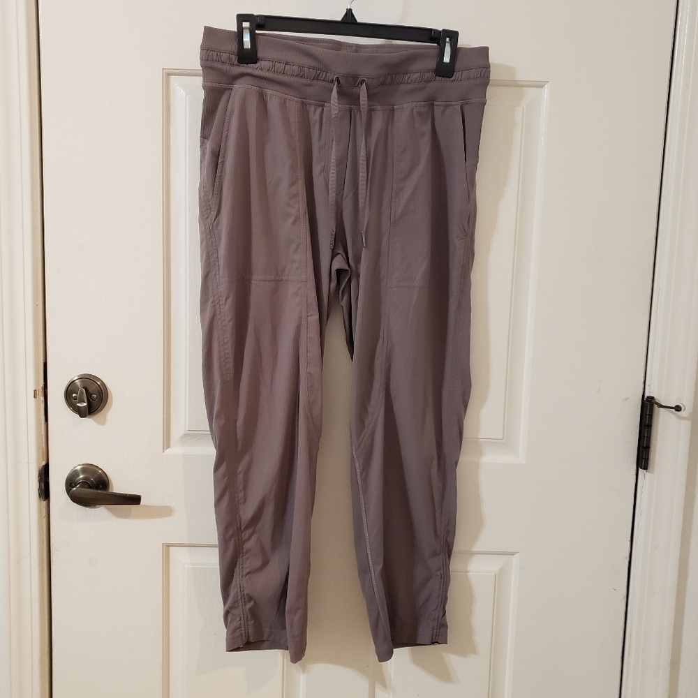 Lululemon Dance Studio Crop *25" lululemon athletica Taupe Joggers